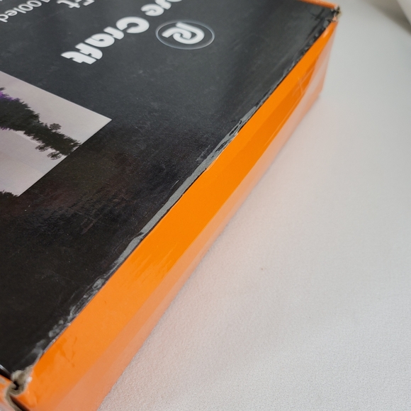 Ghost Tinsel Halloween Collapsible Pull Up Pencil Tree - 5 Ft Tall - Picture 10 of 12